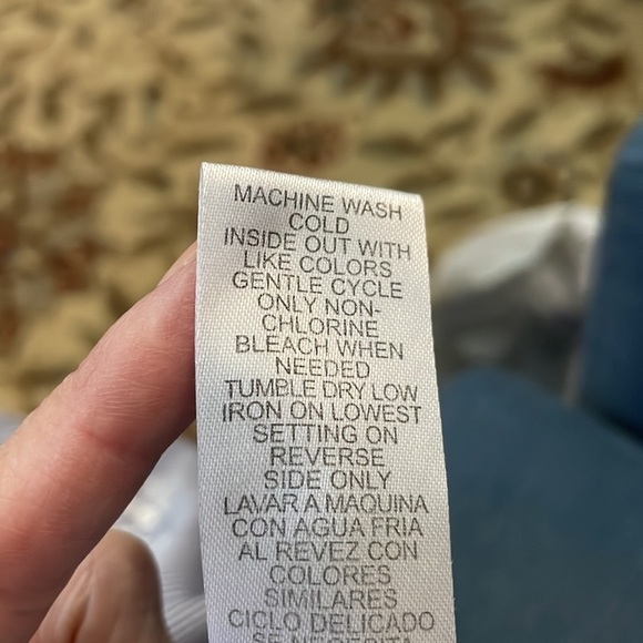 Democracy Crop Floral Side Tie Hem Pants Size 4 Absolution - Picture 5 of 6